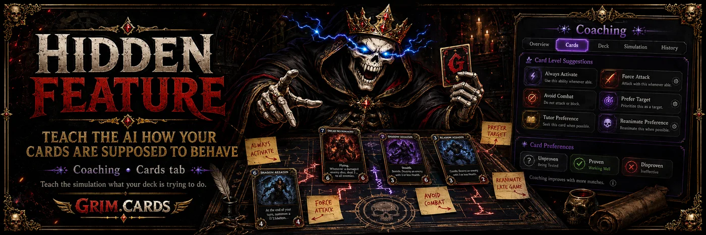 Hidden Feature: Teach the AI How Your Cards Are Supposed to Behave