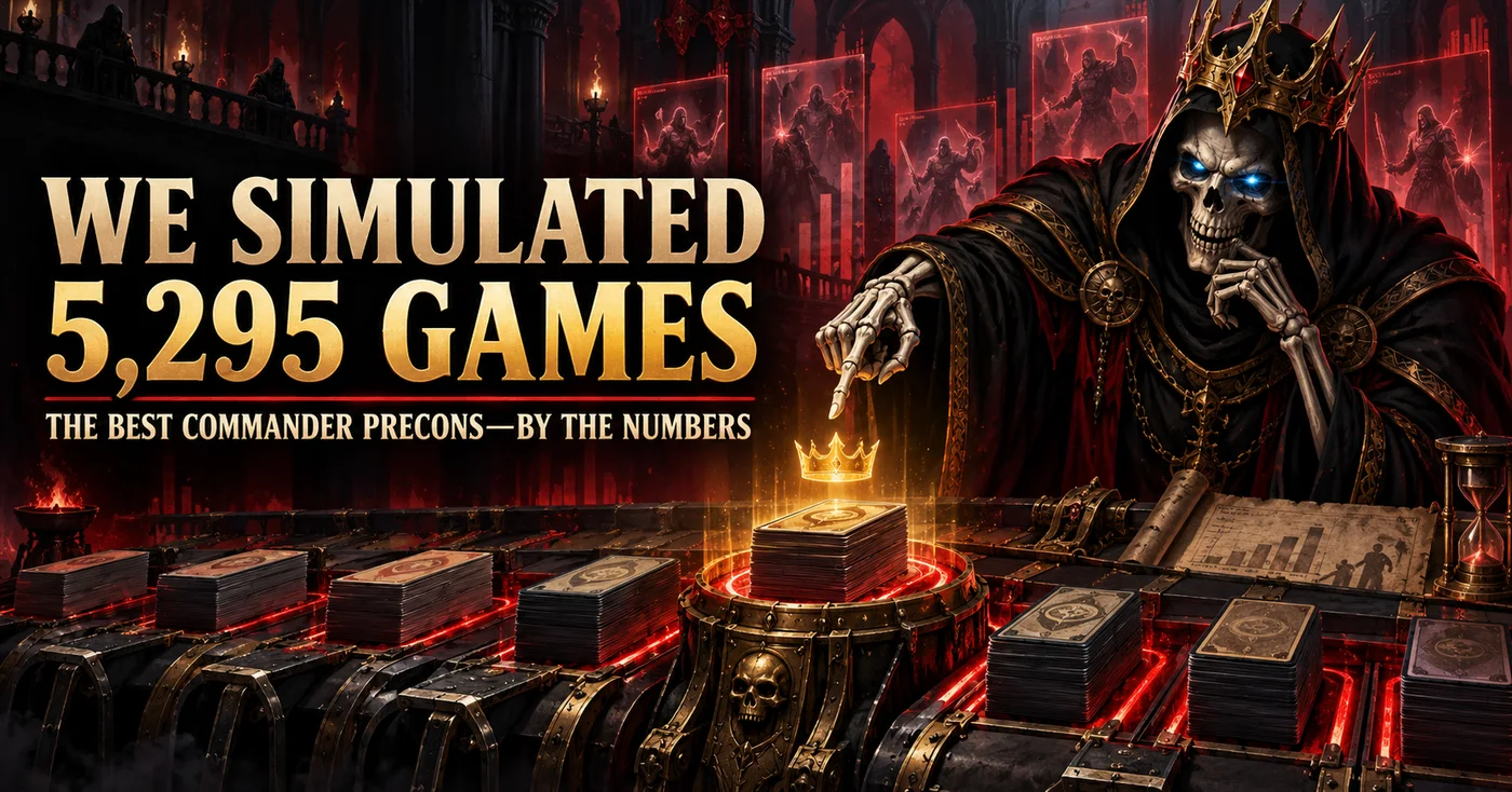 We Simulated 5,295 Games to Find the Best Commander Precons